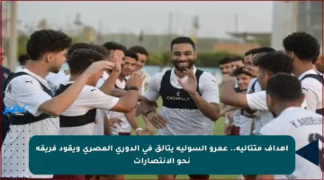 أهداف متتالية.. عمرو السولية يتألق في الدوري المصري ويقود فريقه نحو الانتصارات
